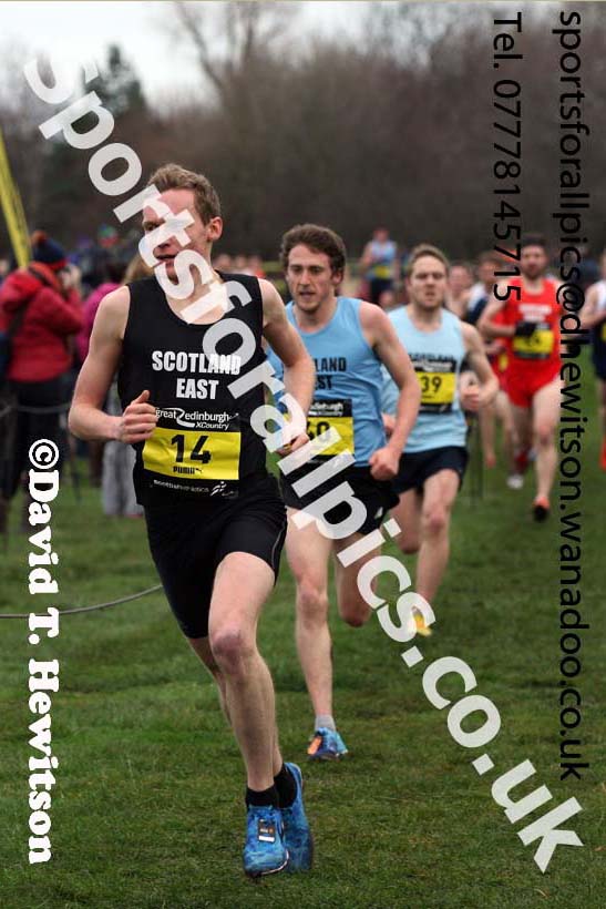 Senior and junior mens Inter-District, 2017 Great Edinburgh Cross Country. Photo: David T. Hewitson/Sports for All PIcs